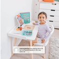 thumbnail image 5 of Delta Children Essex Desk & Chair Set, Green Guard Gold Certified, Greenguard Gold Certified, Grey/Natural, 5 of 11
