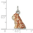 thumbnail image 3 of Sterling Silver Enameled Shar Pei Charm, 3 of 3