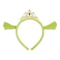 thumbnail image 2 of Shrek Fiona Ogre Crown Ears Headband and Heart Necklace Set, 2 of 6