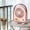 Pink, variant on Floleo Upgraded Retro Desktop Fan, Portable Handheld USB Rechargeable Fan, Vintage Style Cooling Fan for Home Office Outdoor, Gift Idea with 3 Speeds