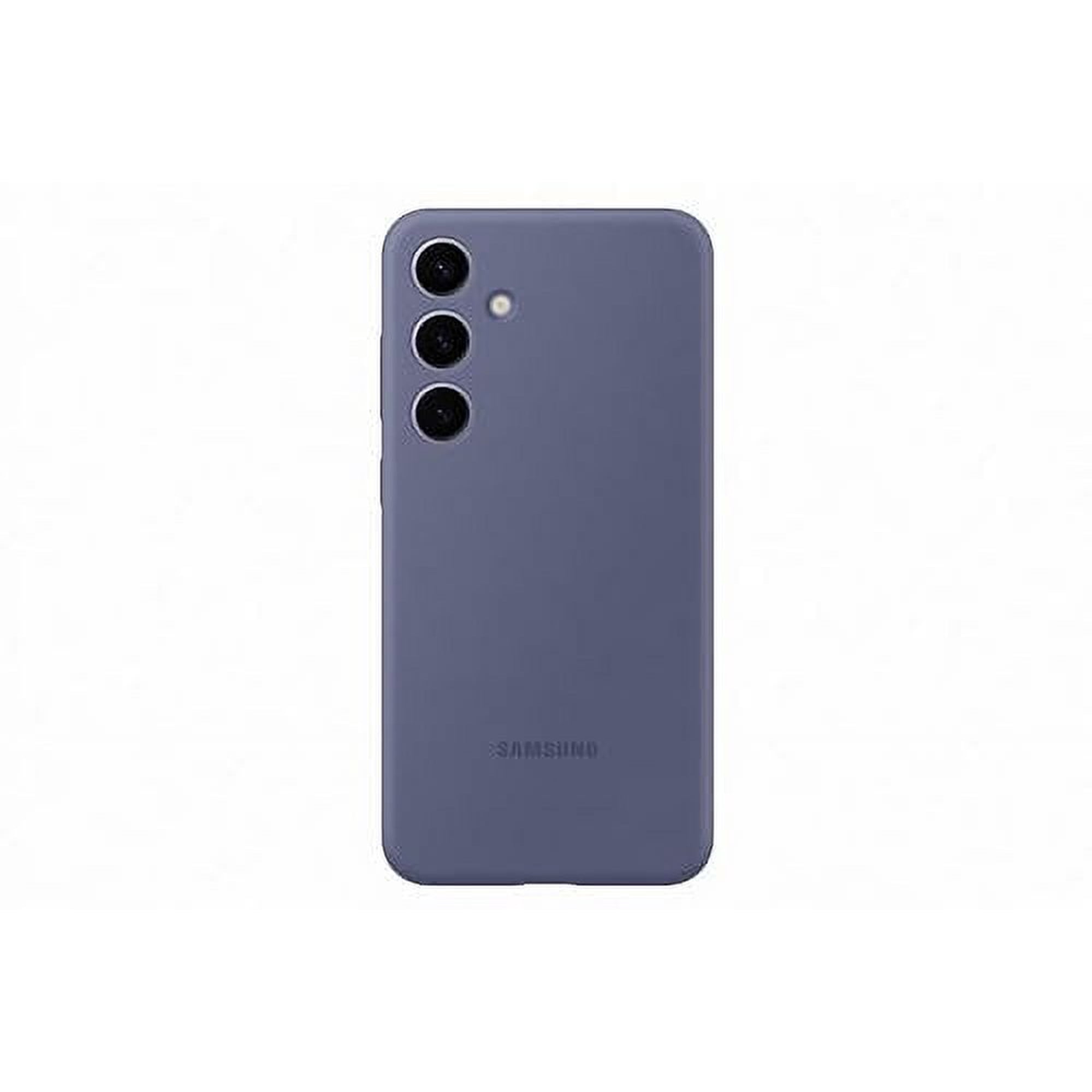 Samsung Silicone Smartphone EF-PS926 for Galaxy S24+ Mobile Phone Case, Silicone, Scratch-Resistant, Slim Design, Purple