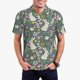 thumbnail image 1 of Balery Retro Bunny Floral Camisa Polo de Hombre con Estampado, de Manga Corta y Tejido Medio, Camisa Tipo Golf Polo-Large, 1 of 6