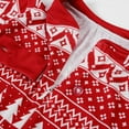 thumbnail image 4 of Yuanyu Matching Family Christmas Pajamas Set, Holiday PJs for Women/Men/Kids/Couples, Vacation Parent-child Fitted Soft Two-piece Pajamas Loungewear Outfits, 4 of 8