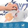 thumbnail image 3 of Yayeee Kitchen Curtains Tier Pair Light Filtering 27"x24" Rod Pocket Short Cafe Window Panel, Colorful Abstract Pattern, 3 of 7