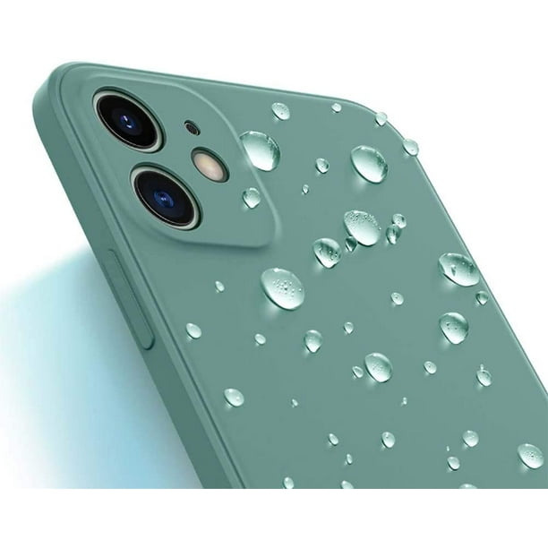 Classic Straight Edge iPhone 11 Pro X XR Xs Max Liquid Silicone