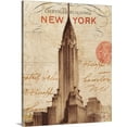 thumbnail image 1 of Great BIG Canvas | "Letter from New York" Canvas Wall Art - 24x30, 1 of 2