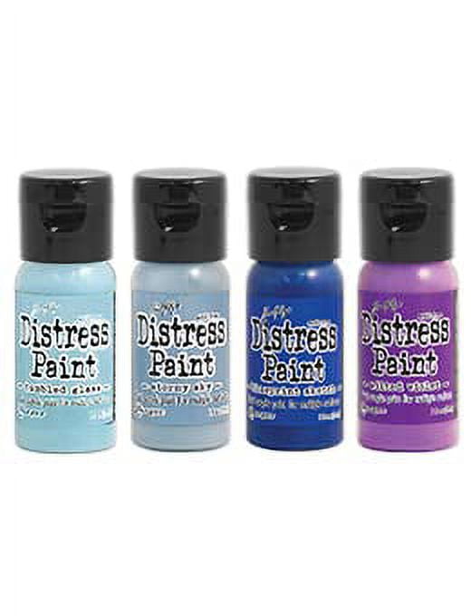 Trebbies Distress Paint Bundles - Water-based Acrylic Distress Paint Bundled Sets Detail Sticks (KITS #4 & #5)