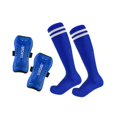 thumbnail image 4 of Guardias de Shin de fútbol con calcetines de fútbol Juego de fútbol. Azul S, 4 of 8