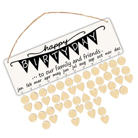 WORGEOUS  Golden Birthday Decorations Door Hangers for Front Decorative