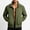 Army Green, variant on Men's Nylon Jacket No Hood Lightweight Thin Zip Pockets Solid Color Long Sleeve Athletic Outdoor Casual Commute Windbreaker Coat Outerwear