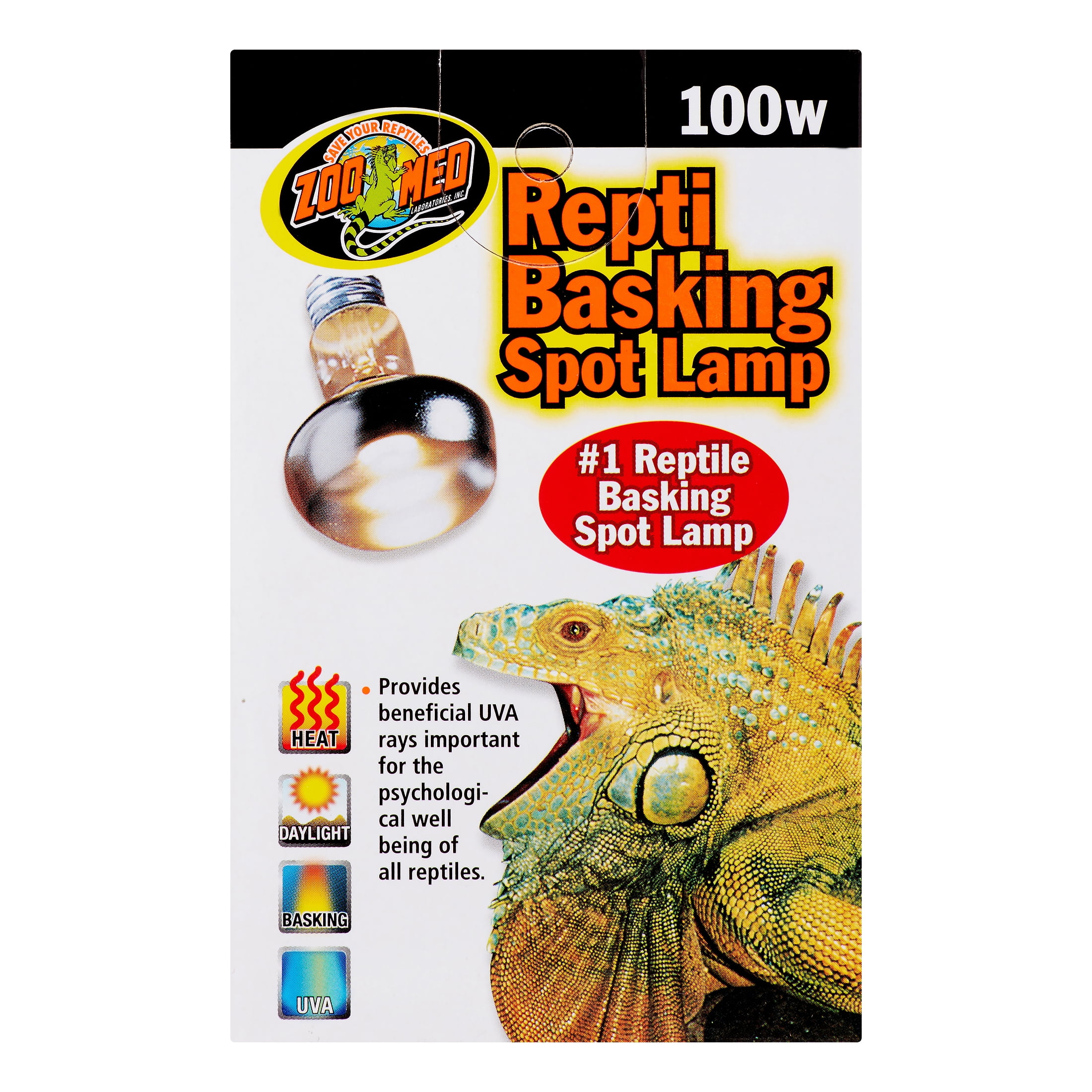 zoo med basking spot lamp 100w