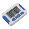 thumbnail image 3 of Temporizador digital multifuncional portátil fácil de operar alarma temporizador de cuenta regresiva para cocina blanco, 3 of 10