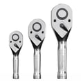 thumbnail image 2 of Lefu 72 Teeth Mini Ratchet Wrench 1/4 3/8 1/2 Big Medium Small Fly Short Handle Tool, 2 of 10
