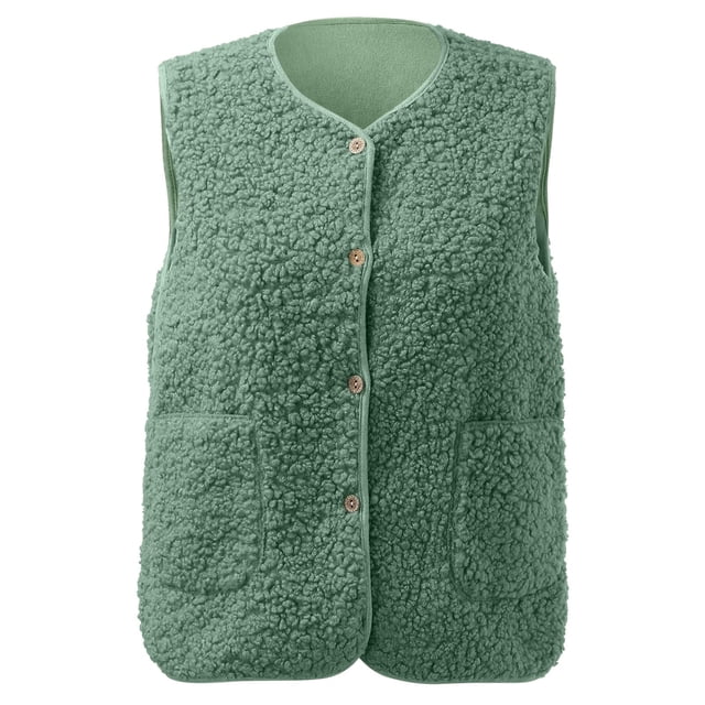 2025 Gilet Femme Décontracté Gilet Chandail Homme Sans Manches Cardigans Col en V Haut Sans Manches Chaud Décontracté Mignon Chaud Gilet Chandail Femme Haut