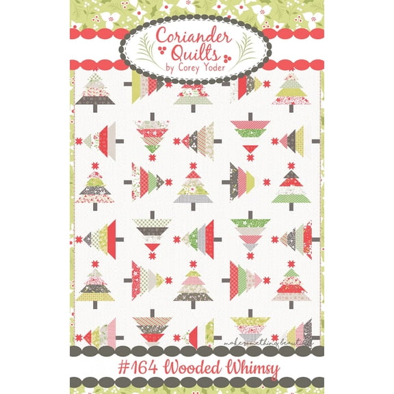 Wooded Whimsy Quilt Pattern by Coriander Quilts