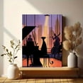 thumbnail image 6 of UXIEQU Jazz Cat Silhouette Piano Music Canvas Wall Art Print 15.75x11.81 Inches, 6 of 8