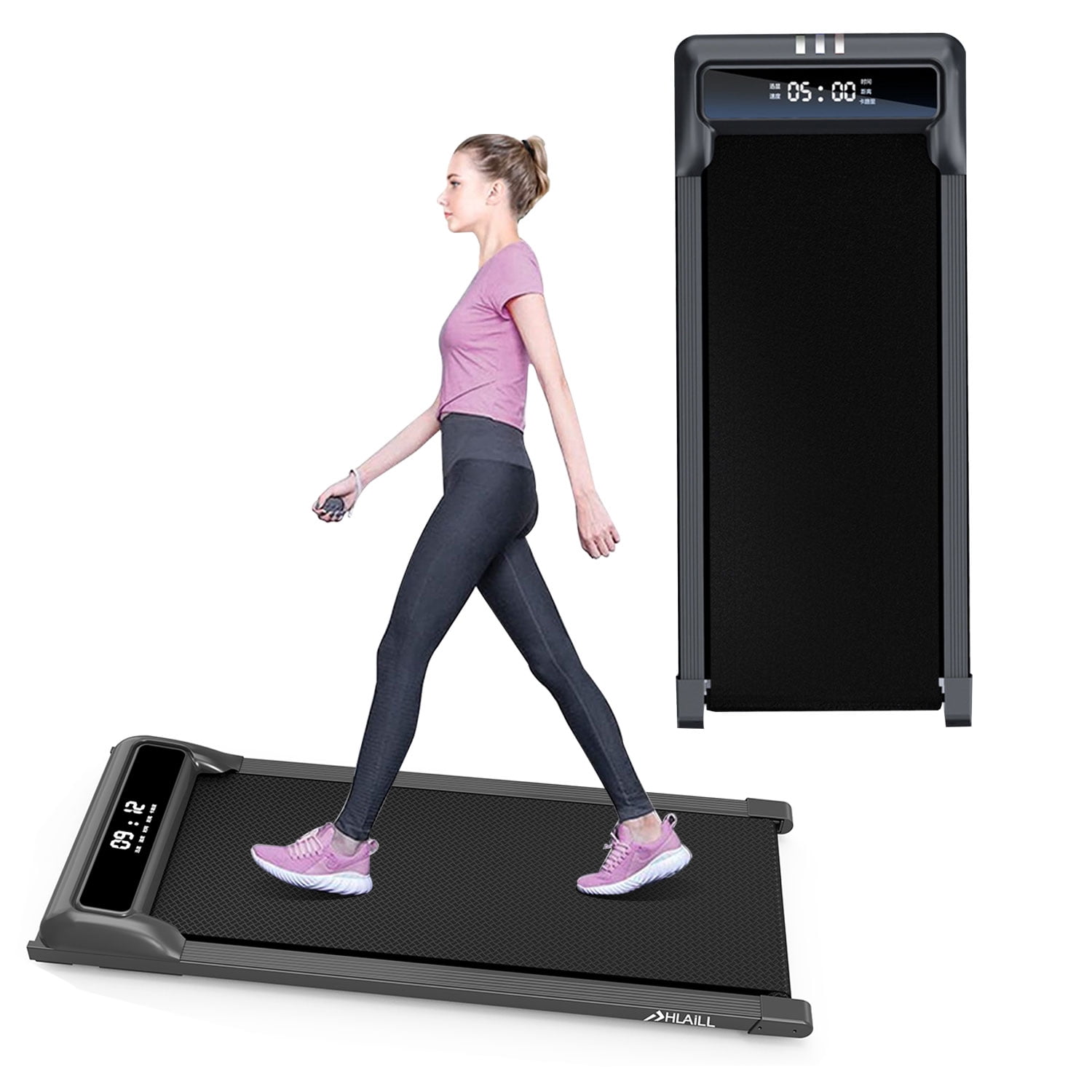 Fitness Under Desk Walking Treadmills, Portable Space Saving Walking