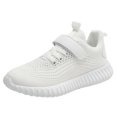 thumbnail image 4 of Zapatillas Running Zapatillas Deportivas Niños Cómodo Malla Transpirable (36 ) Blanco, 4 of 9