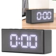 thumbnail image 4 of LED Digital Clock, Energy Saving Backlight LED Mirror Electronic Clock, Easy To Set  Bedside Clock For Heavy Sleepers Adult Teen Kid Boy Girl, 4 of 8