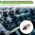 thumbnail image 2 of Unique Bargains No.9676643880 Fuel Injection Pressure Sensor for Peugeot 3008 1.6 BlueHDi for PEUGEOT 308 II Hatchback 1.6 BlueHDi  Fuel Rail Pressure Sensor 1 Pc, 2 of 6