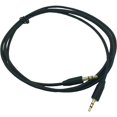 thumbnail image 1 of Cable adaptador de audio de alta calidad de 2,5 mm macho a 3,5 mm macho que funciona con el conector auxiliar de coche macho a macho para la línea de grabación Navegación GPS (1,5 m), 1 of 5