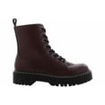 thumbnail image 3 of Unionbay Hayden Combat Boot Burgundy Red, 3 of 7