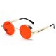 thumbnail image 2 of Vintage Polarized Steampunk Sunglasses Mens Brand Design Round UV400 Sun glasses, 2 of 5
