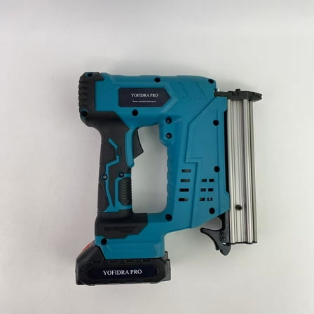 YOFIDRA PRO Power-operated nailing guns, 2 in 1 Cordless Brad Nailer/Electric Stapler with 2.0AH Battery & Charger, Nail Gun Battery Powered with 2,000PCS Staples and Nails for Upholstery & Family DI