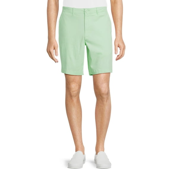 George Men's and Big Men's Flat Front Shorts, 9" Inseam, Sizes 28-54