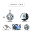 thumbnail image 7 of Coachuhhar 18th Birthday Gifts 18 Year Old Necklace 925 Sterling Silver Tree of Life Abalone Shell Pendant Jewelry Birthday Gift Christmas Stocking Stuffers for Women, 7 of 7