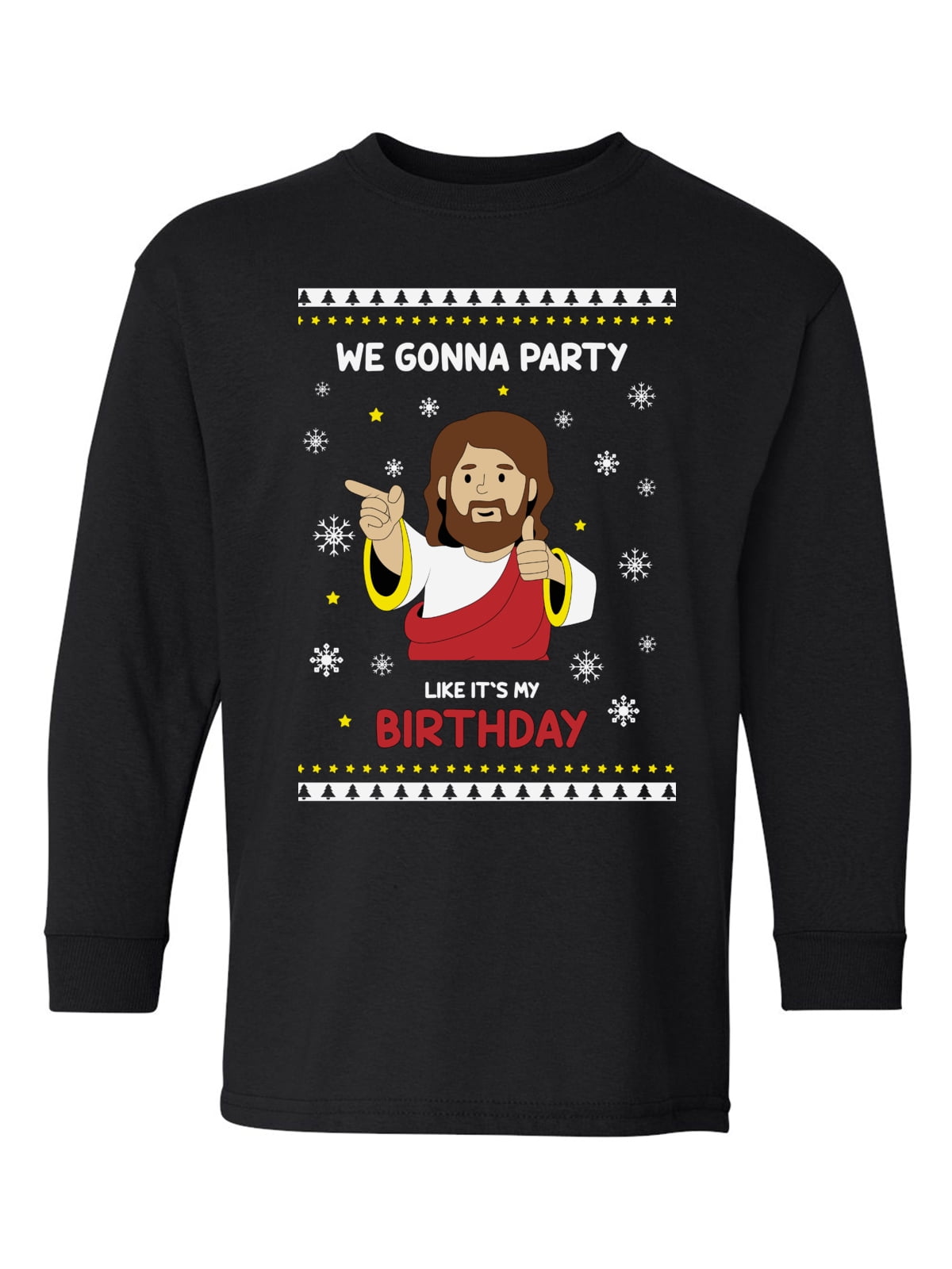 Jesus Long Sleeve Shirt Xmas Gifts 
