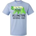 thumbnail image 3 of Inktastic Yellowstone National Park- Mountains and Bear Shape T-Shirt, 3 of 5
