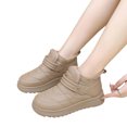 thumbnail image 5 of YOUYEDIAN Boots for Women Winter Non Slip Fleece Lined Fashion Flats Warm Comfortable Versatile Snow Platform Shoes, 5 of 5