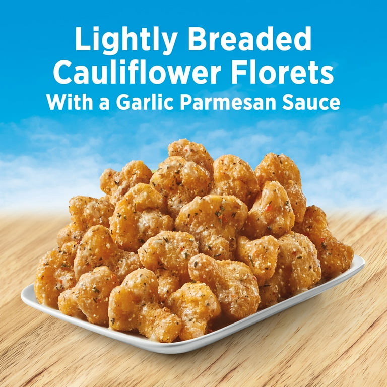 Birds Eye Garlic Parmesan Cauliflower Wings, Frozen Vegetable, 13.25 oz Bag (Frozen)