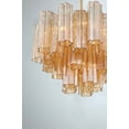 thumbnail image 3 of Crystorama Addis 6 Light Aged Brass Chandelier - 19.75"W x 14"H x 19.75"D, 3 of 10