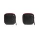 thumbnail image 4 of Sidaley Caja de almacenamiento para auriculares con cremallera KZ, estuche portátil para auriculares, estuche rígido, bolsa de transporte, organizador Como se muestra 2piezas, 4 of 5