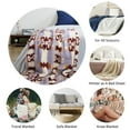 thumbnail image 4 of Catalonia Aztec Throw Blankets for Couch, Aztec blankets and throws Southwest Decor for Home Outdoor Camping Tent Picnic Beach Travel 60 X 50 Inch, 4 of 6