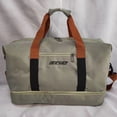 thumbnail image 3 of Sonducket Bolsa de viaje de separación húmeda y seca de tela - Bolsas de viaje de gran capacidad convenientes y prácticas Envolturas para manijas de equipaje Caqui, 3 of 6