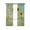 green, variant on Sunflowers Blackout Curtains, Light Blocking Print Window Curtains, Modern Bee You Are My Sunshine Blue Thermal Insulated Window Drapes for Living Room Kitchen Cafe 2 Panels, 55"W x 39"L