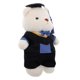 thumbnail image 1 of Graduation Season Toy Graduation Bear Plush Toy For Ceremonies White Plush Stuffed Animal 1Set, 1 of 5