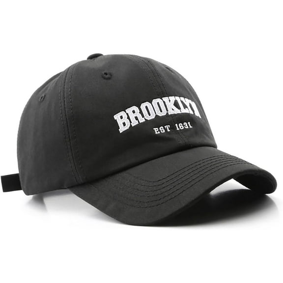 AKcxy Brooklyn Cap Breathable Cotton Baseball Cap for Men and Women