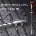thumbnail image 2 of Gancho multifuncional para limpiar neumáticos de coche y removedor de piedras: diseño ergonómico, material de alta resistencia, accesorio esencial para la seguridad y el mantenimiento del vehículo., 2 of 5