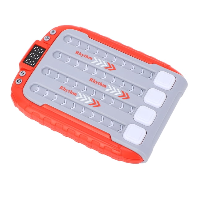 Máquina De Juego De Ritmo, Máquina De Juego De Rompecabezas De Juego De Empuje Rápido De Ritmo, Portátil Educativo Para Niños