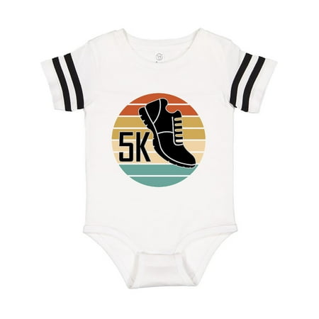 

Inktastic 5K Race Running Gift for Runner Gift Baby Boy or Baby Girl Bodysuit