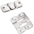 thumbnail image 2 of 10 pares de ganchos para marcos de fotos, soporte de conector para muebles seccionales, soporte de montaje empotrado, 2 of 5