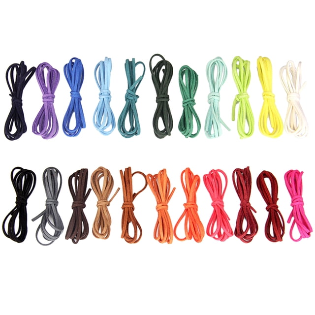 Miangastore 30pcs Thread For Bracelet Making Artificial Leather Random Color Jewelry Crafts