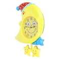 thumbnail image 1 of Wall Clock, Cartoon Clock Easy To  Moon Design Durable Use ABS Material  For Cartoon Wall Clock, 1 of 8