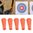 thumbnail image 3 of Tips 5Pcs 6mm Soft Rubber Arrowheads Practice Archery Arrowhead  Rubber Blunt Point Broad Heads for Hunting Shooting Arrows Training Equipment, 3 of 8