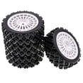 thumbnail image 1 of Labymos Télécommande hors Route Voiture de Rallye Pneus 71 * 26mm 4pcs Remplacement pour TAMIYA TT02 XV01 HSP, 1 of 6