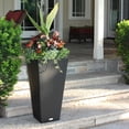 thumbnail image 2 of Veradek Jardinière Haute en Résine - Noir - 30 Po., 2 of 2